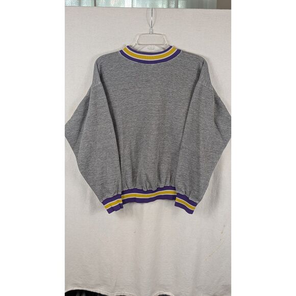 Vintage Russel Athletic LSU Sweatshirt Gray Women's Size Large - Picture 9 of 12